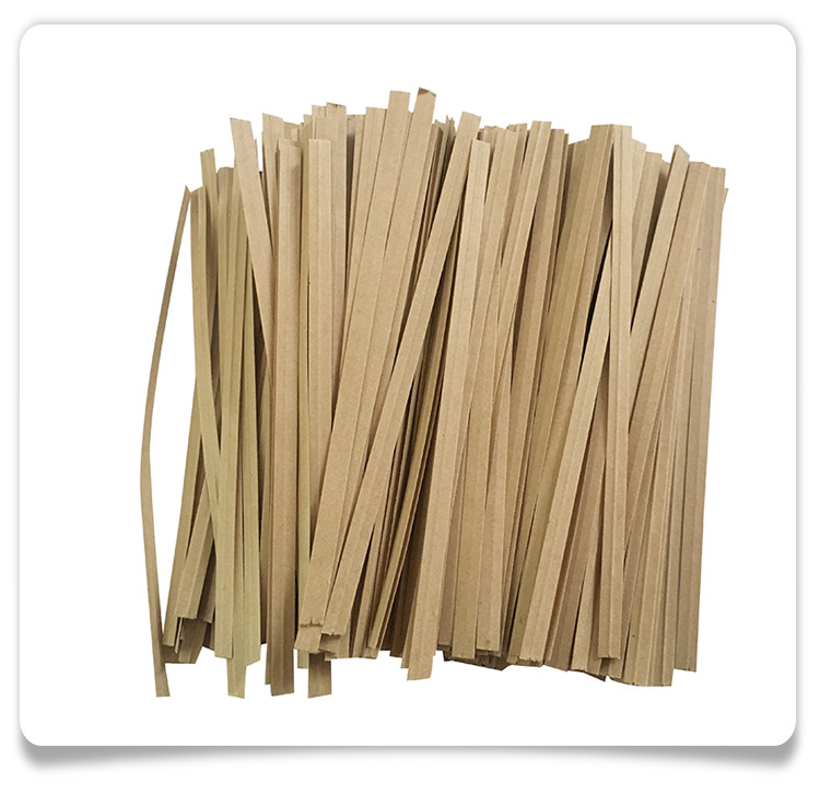 道尔牛皮纸打包扎丝封口扎条扎带面包袋扎口丝食品茶叶包装批发