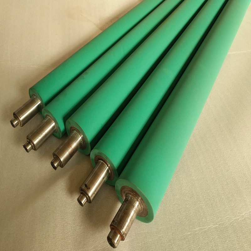 订做橡胶辊 聚氨酯胶辊 uv油墨胶辊 耐高温硅胶辊 花纹辊