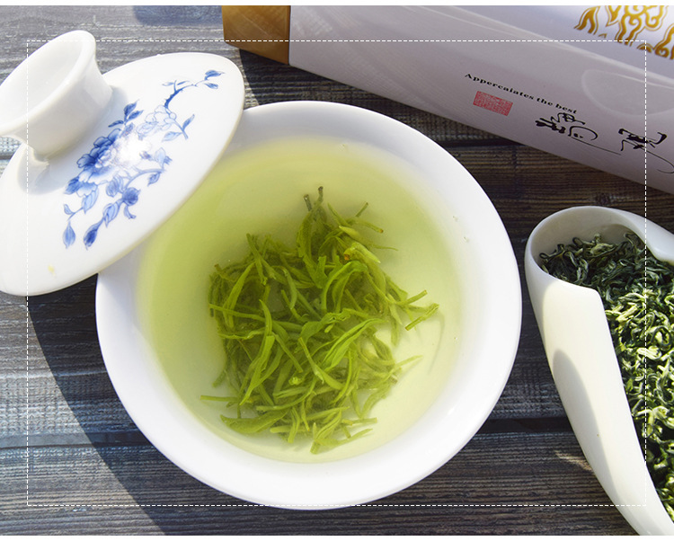 苏州特产明前碧螺春2021新茶高山春茶绿茶茶叶散装礼盒装250g