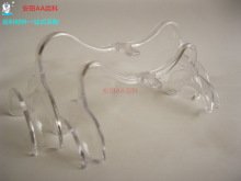 牙科口腔材料 带舌挡 弓形开口器 扩嘴器 大中小号 齿科器械