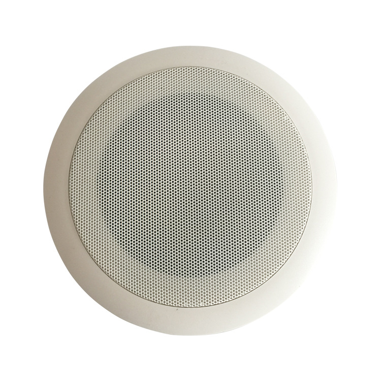 定压吸顶室内公共广播器 吸顶天花喇叭医院酒店走廊专用应急广播