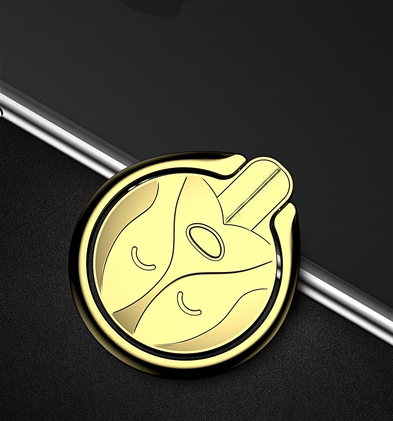 totu 狗年定制哈皮狗支架 360度旋转锌合金支架 手机平板指环支架