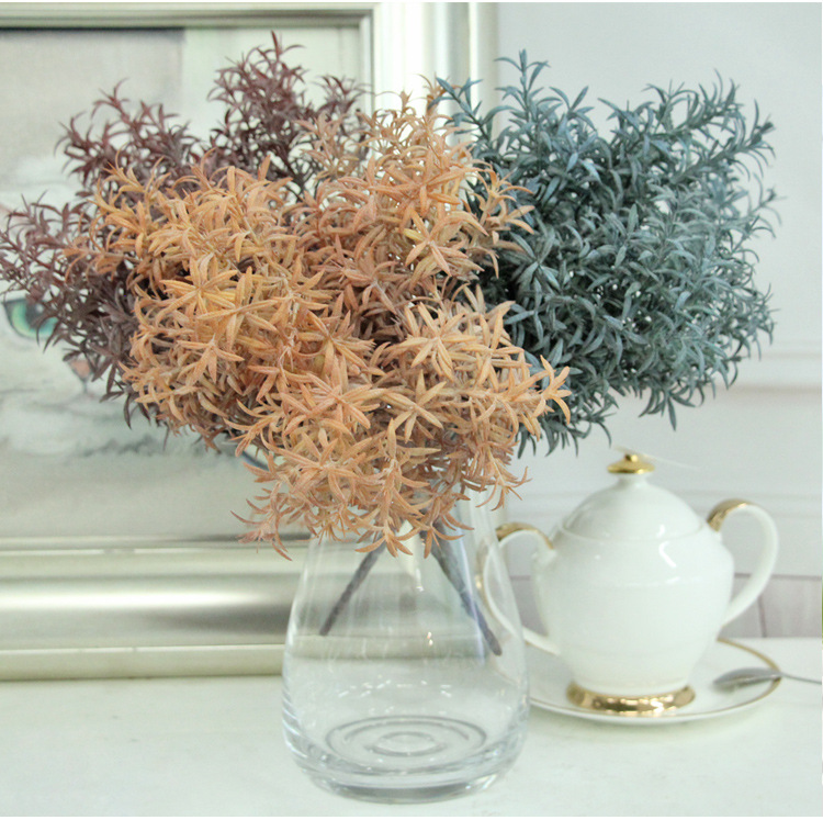 仿真花束_2018 秋色迷迭香 仿真花束 装饰花艺 家居摆放 - 阿里巴巴