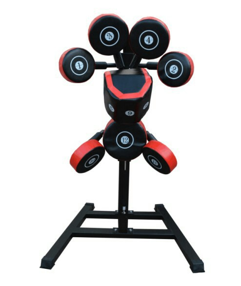 dracula跨境拳击靶立式多靶位多功能拳靶跆拳道脚靶格斗mma健身器