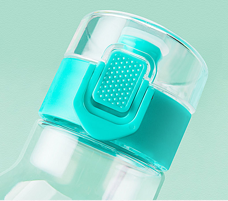 希乐太空杯带滤网简约随手杯男女式便携塑料水杯创意学生运动水壶