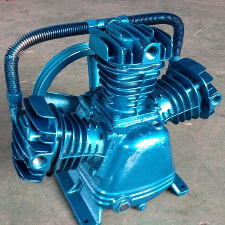 通用型活塞式空压机机头 双缸三缸四缸空气压缩机泵头压缩机配件