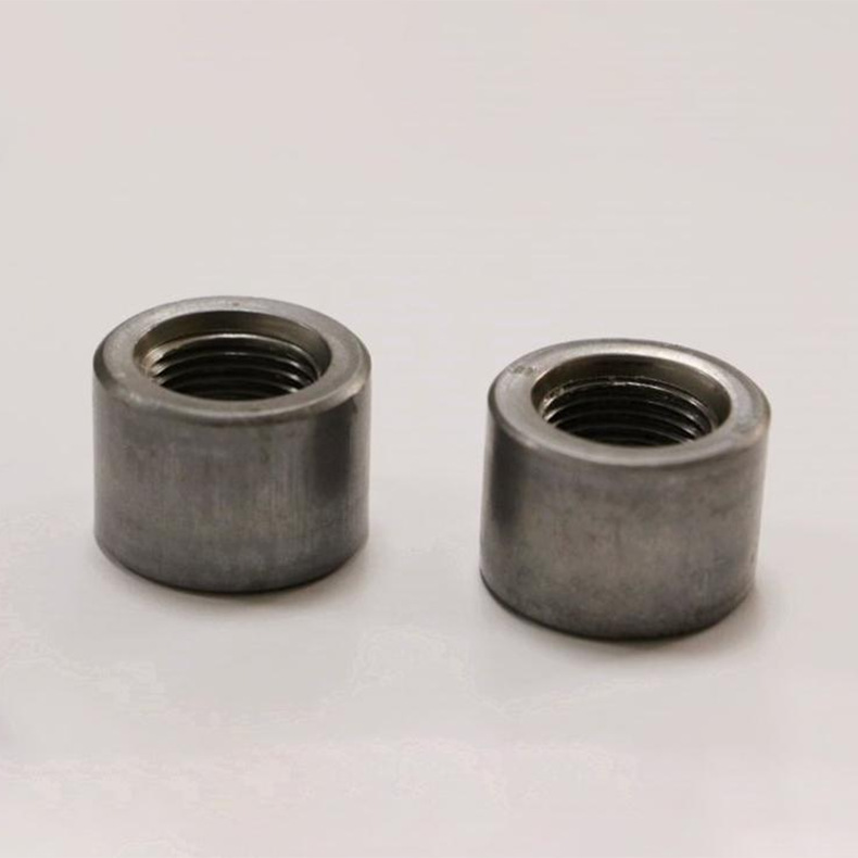 专业生产国标4.8级圆螺母电热管圆螺母合页圆柱螺母 加长螺帽现货