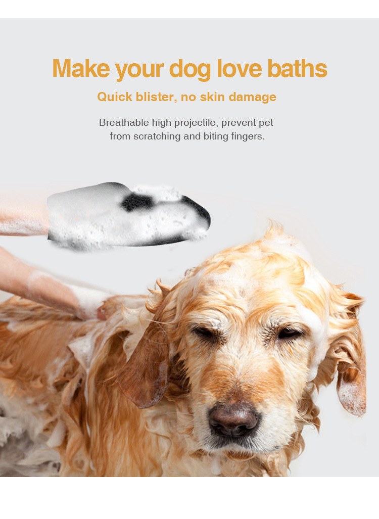 宠物用品批发 狗狗洗澡手套 宠物沐浴手套 洗澡按摩手套泡沫丰富