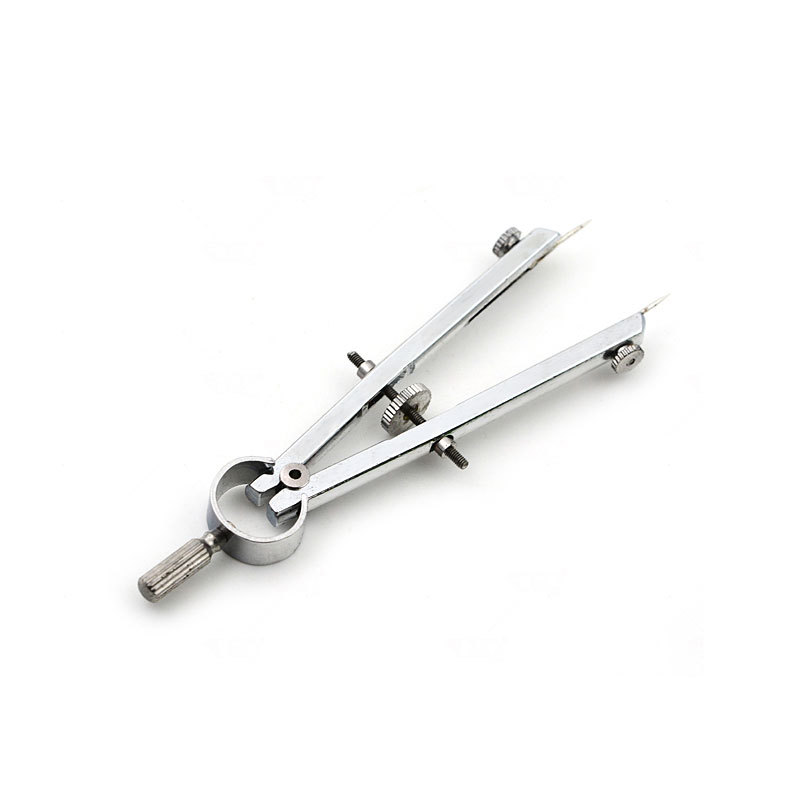 英雄牌圆规小圈圆规弹簧圆规弹簧分规点圆规工程制图工