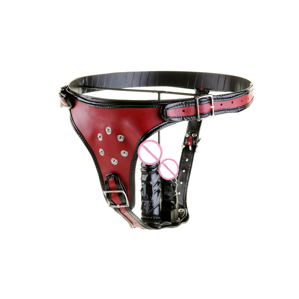 阴栓阳具皮裤女内用自慰内裤抽插调情性工具成人性玩具情趣品