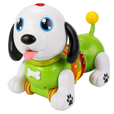 电子宠物-儿童玩具狗狗会走路会唱歌会跳舞智能遥控电动感应腊肠机器