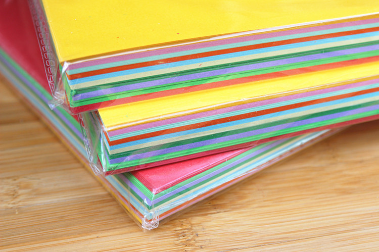a4彩色卡纸 硬卡纸 彩色a4纸 100张/包 10色