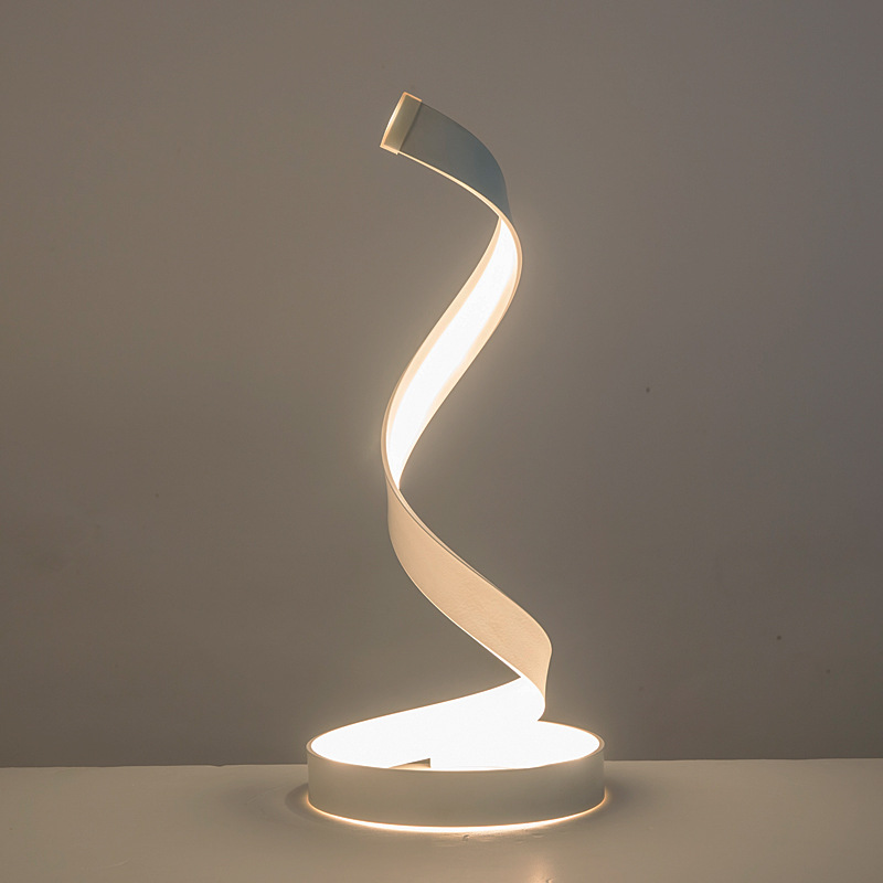 跨境热销个性异形现代简约台灯后现代台灯护眼卧室床头led台灯