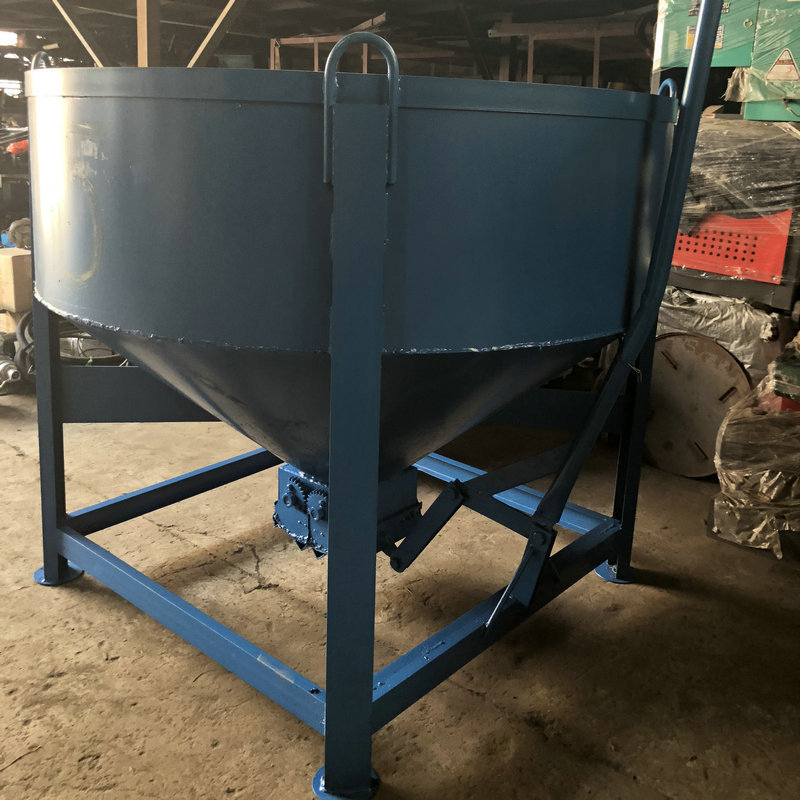 混凝土料斗_塔机料斗多功能塔机建筑工地混凝土圆料斗自动卸料斗供应 