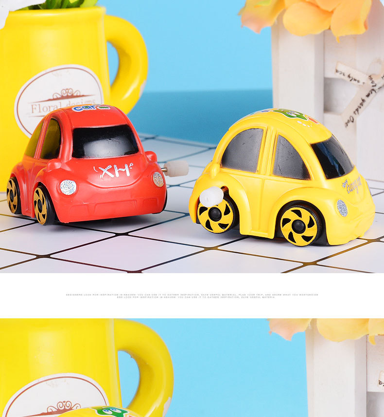 儿童创意礼品发条小玩具 新奇上链翻斗车汽车玩具 小商品地摊批发