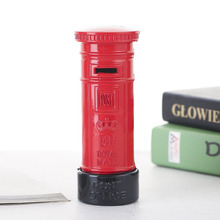 外贸 金属工艺品摆件复古邮筒存钱罐 创意礼品英国旅游纪念品