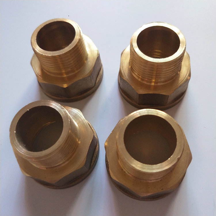 特价供应 铜内外丝直接 1寸乘6分内外丝 6分乘4分外丝铜接头 接头