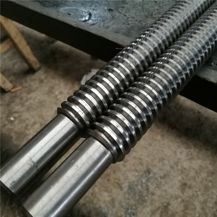 加工精密梯形丝杆定制机床t形螺纹丝杠直径35螺距6厂家直销