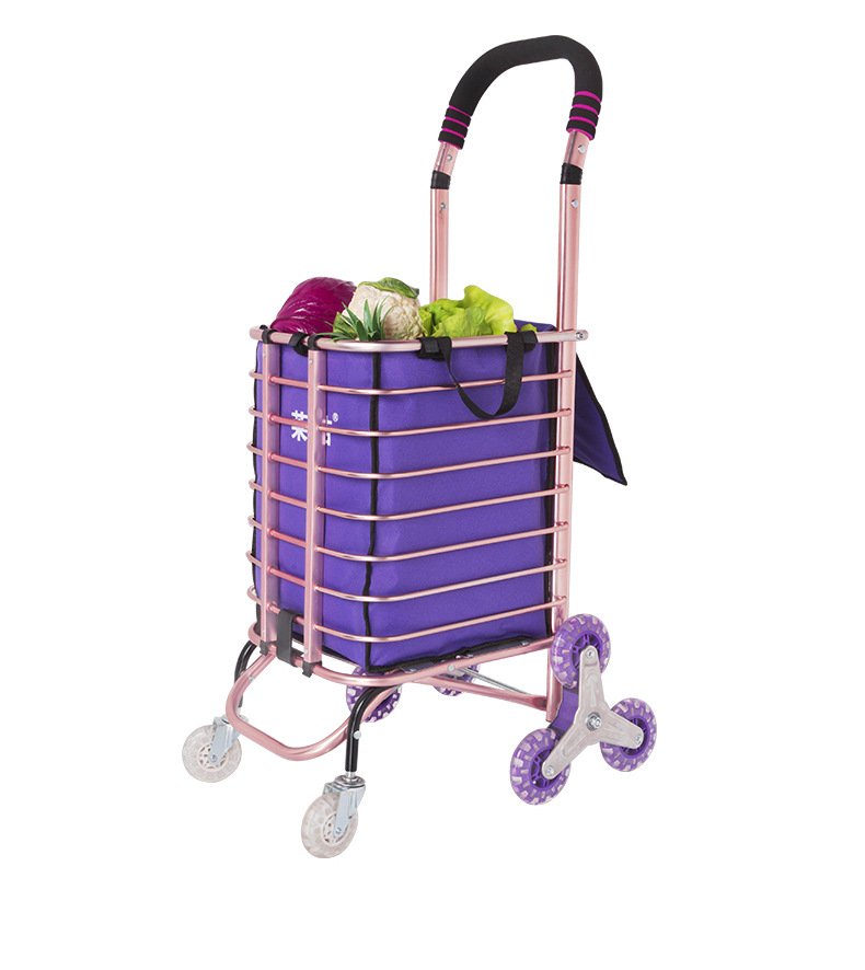 莱洁超市购物车买菜车便携式购物袋 环保袋