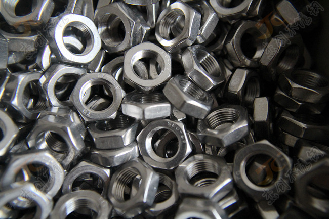 m12*1 304细牙薄六角螺母 gb6173 不锈钢薄六角螺母 六角薄螺母