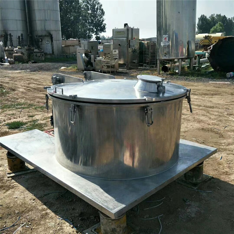 现货供应二手600实验平板离心机内衬哈拉 1250衬塑平板吊带离心机