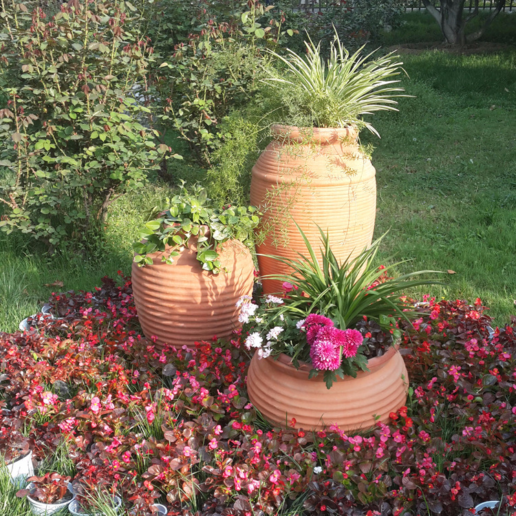 大量批发 室内户外摆设 园林景观陶罐 大号多肉花盆