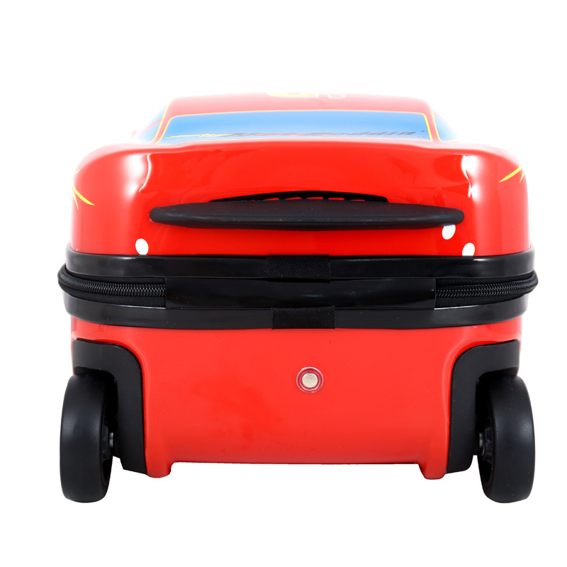 Cartoon Car Mcqueen 18-Inch Travel Boarding Luggage Universal Wheel Bag Children's Trolley Case