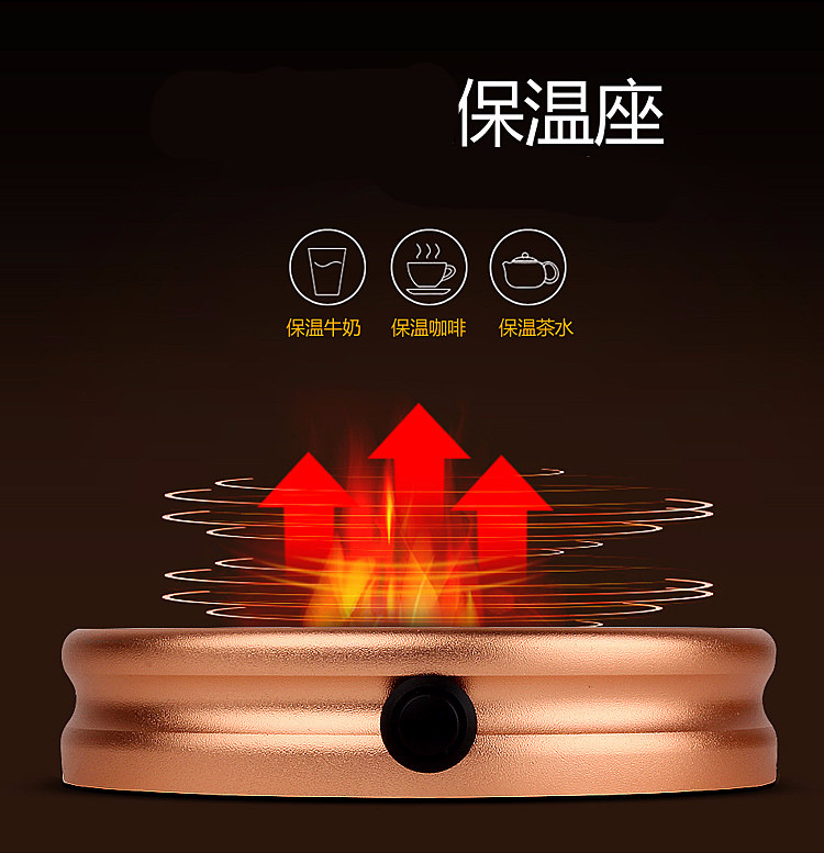 保温垫加热恒温底座暖杯垫玻璃茶杯保温垫咖啡牛奶恒温电热恒温宝