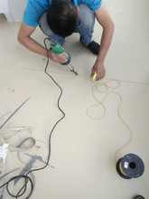 纯绿色白色灰色粉色黄色蓝色黑色地胶家用加厚耐磨防水PVC地板革