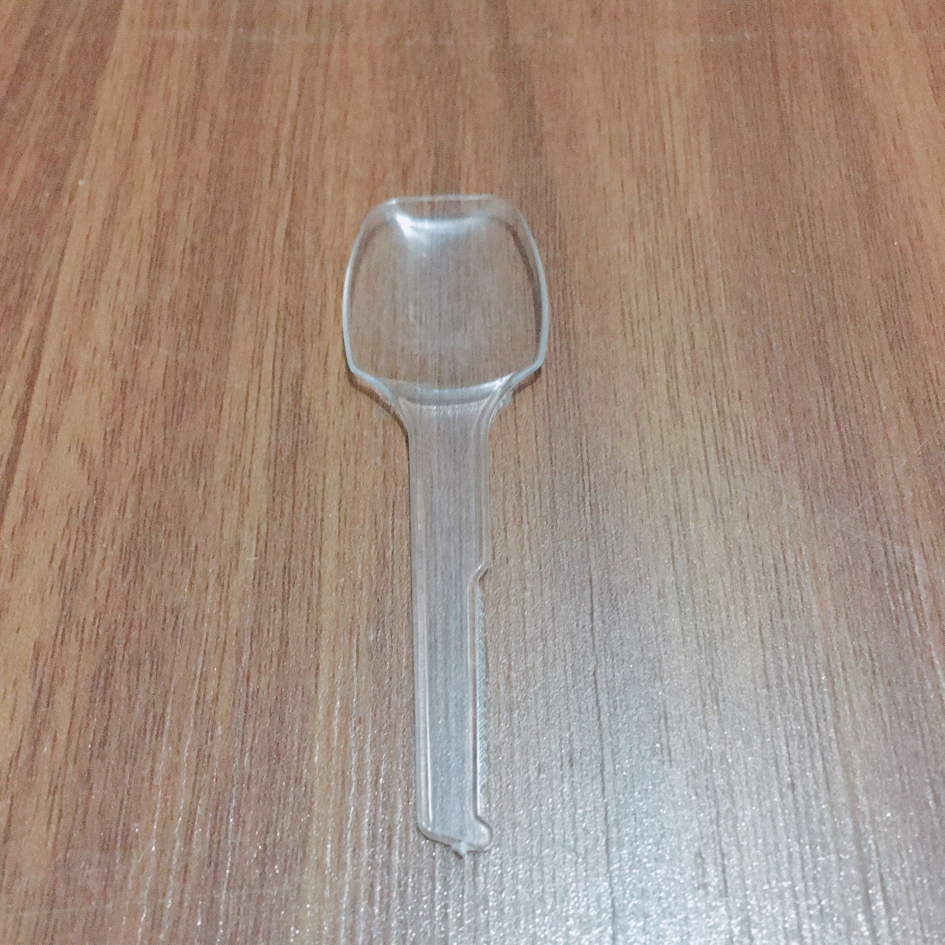ps一次性透明塑料透明布丁锯齿勺冰淇淋小勺果冻锯子勺龟苓膏勺