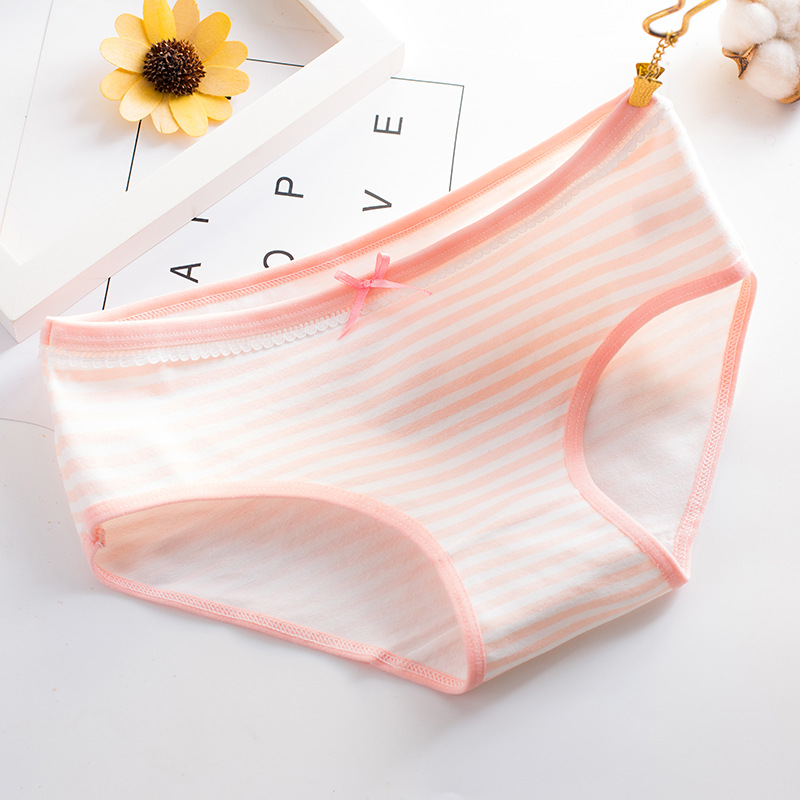女士内裤 日系少女内裤 少女小清新可爱内裤 纯棉少女内裤