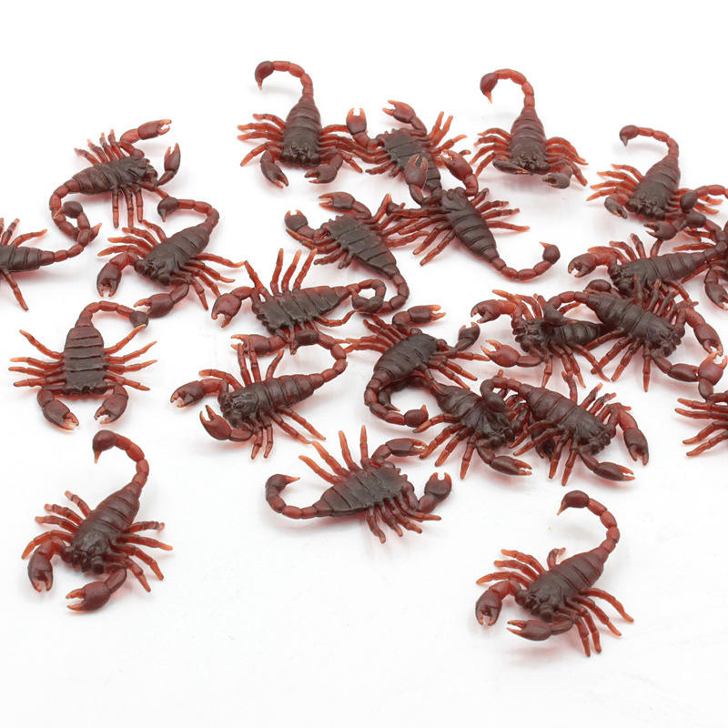 仿真吓一跳蝎子 仿真假蝎子 整人整蛊新奇赠品小玩具 假虫子