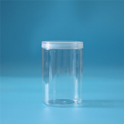 120*180批发透明食品塑料罐pet广口瓶大口径密封罐子储物罐1800ml