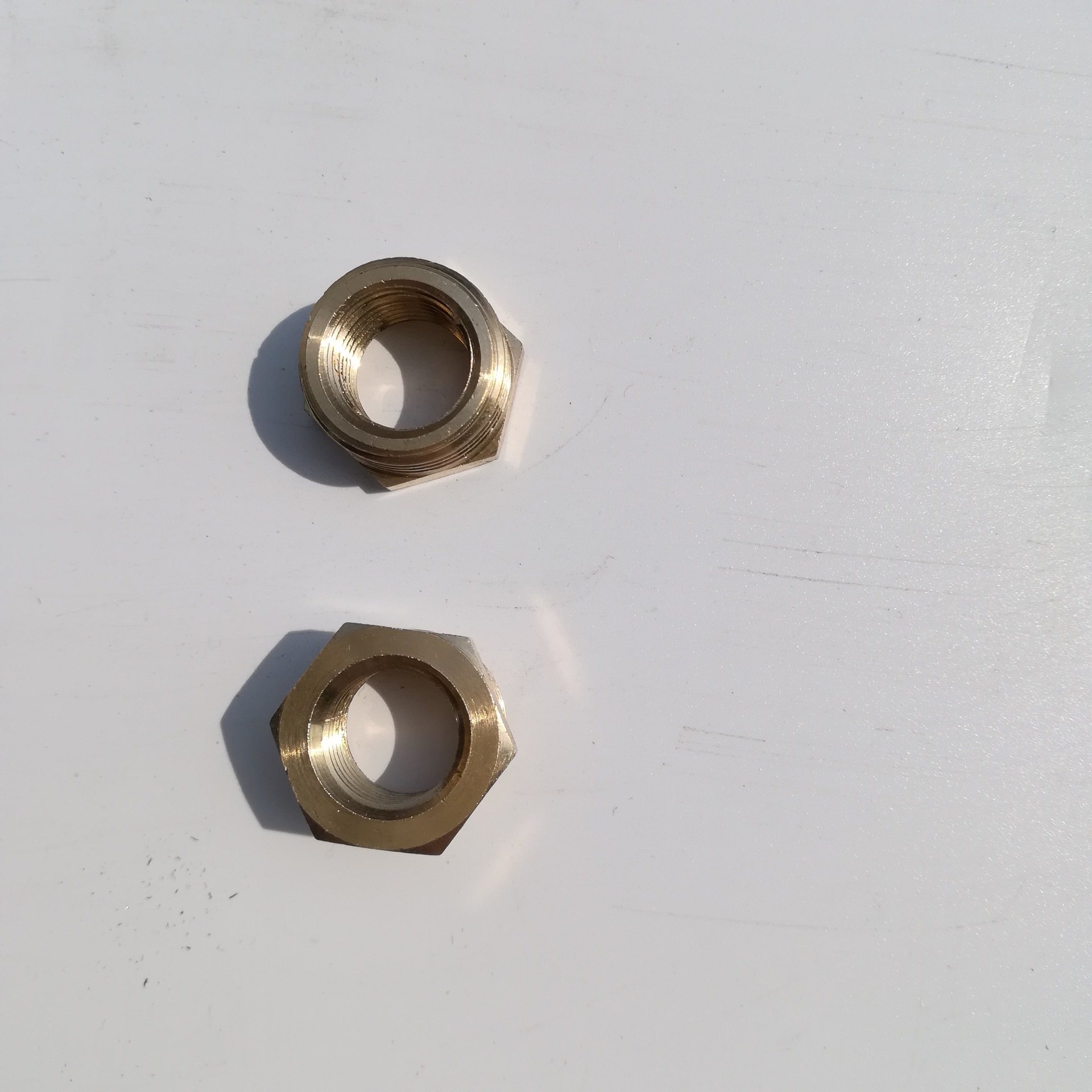 压力表专用铜补芯m14*1.5变4分补心2分变4分铜补心14*1.5变15