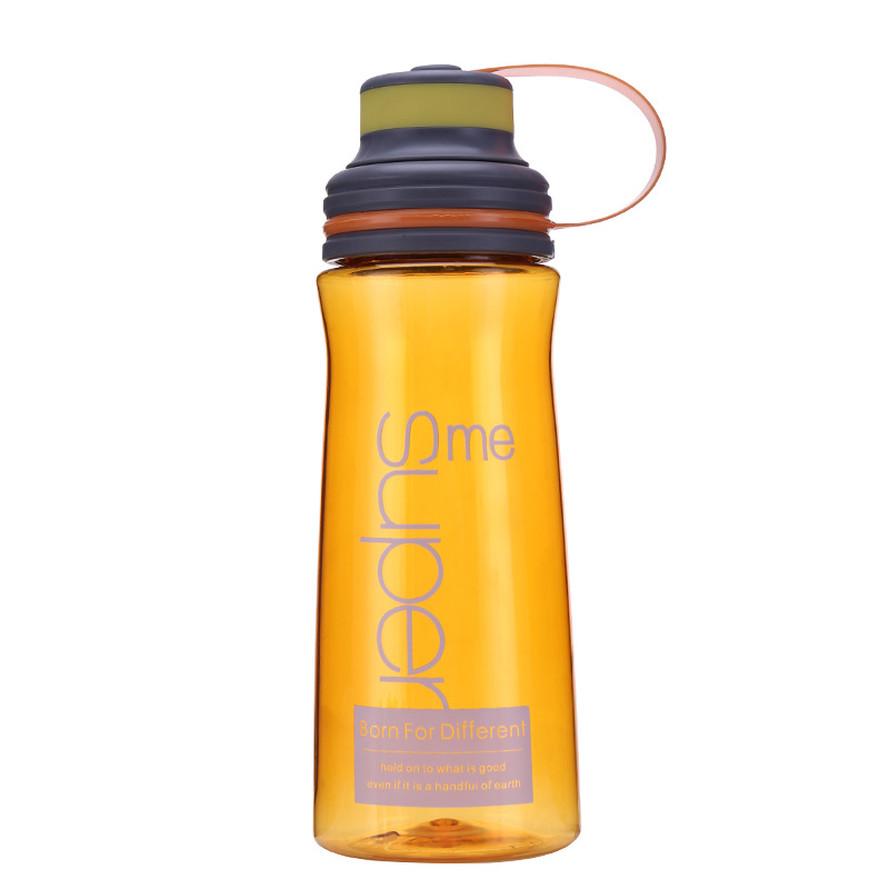 Msmk Large Capacity Plastic Space Sports Water Cup out Carry-on Cup 800ml Adult Kettle Logo Gift Cup