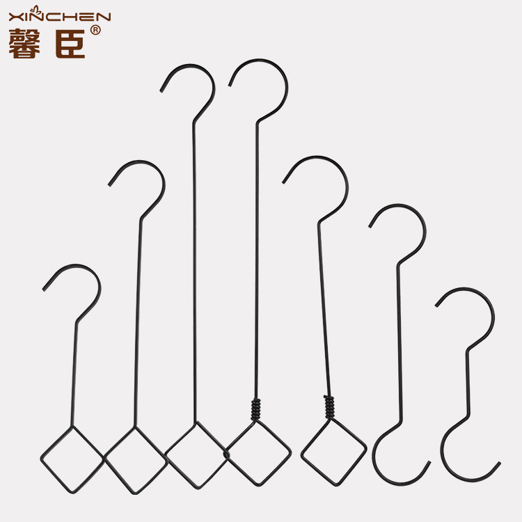 处理部分脱漆服装店金属衣架挂钩创意长挂钩多功能s钩 服装道具展