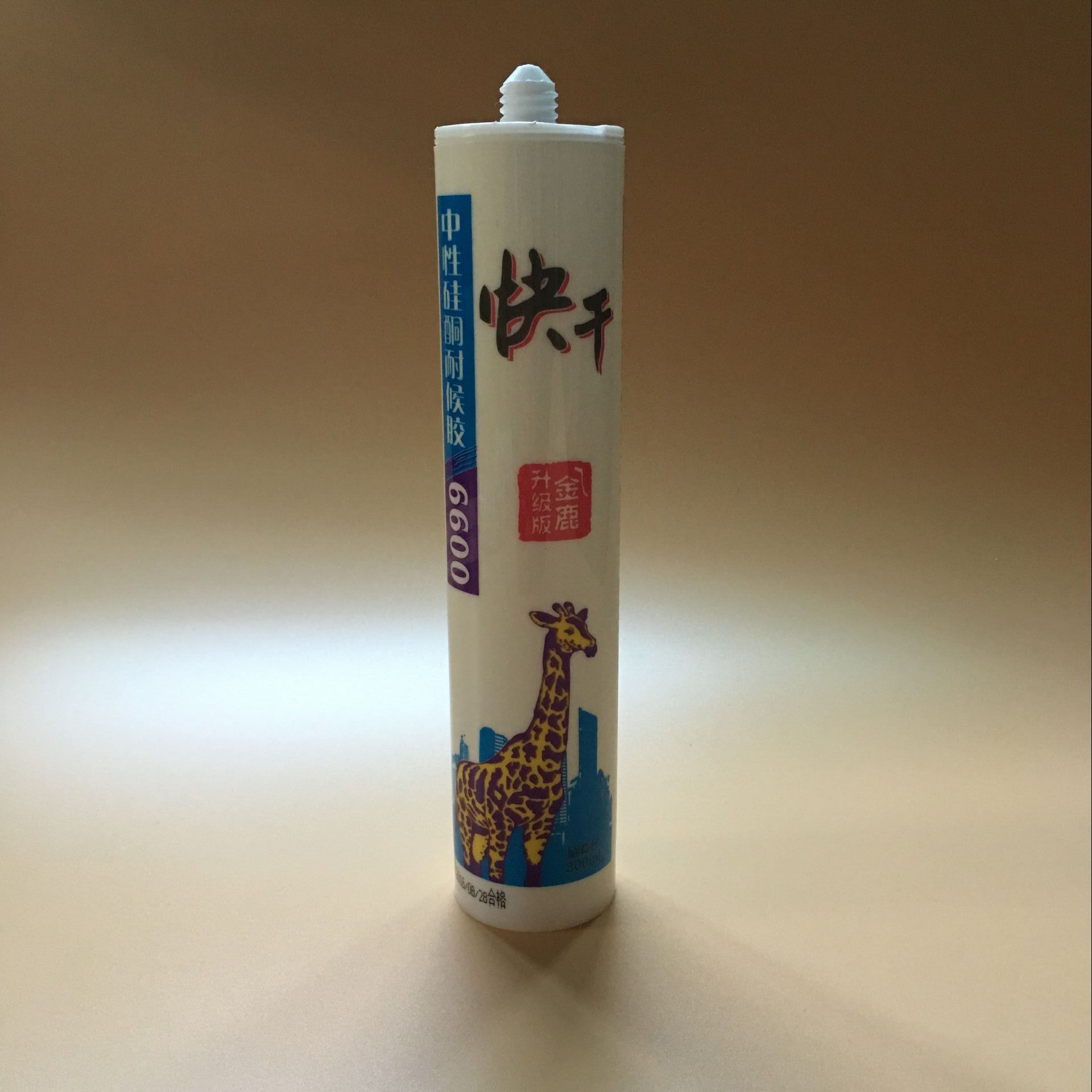 金鹿6600玻璃胶 阳光房玻璃门窗 耐候密封胶 防水胶