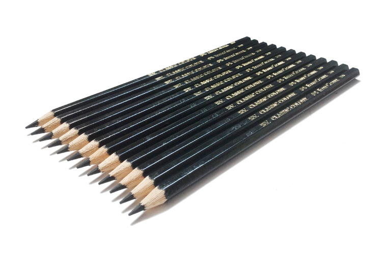 德国辉柏嘉水溶性彩铅499 油性彩色铅笔399 绘图彩色铅笔