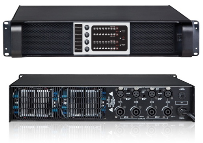 北斗星功放多通道专业数字功放 四通道数字专业功放 数字后级功放