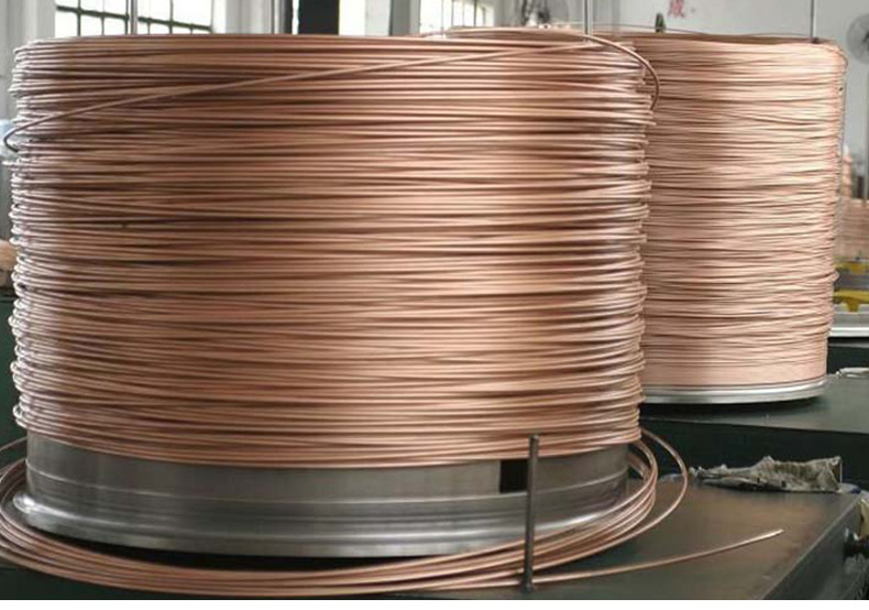 建筑工业专用铜线材 环保无氧紫铜线 捆扎铜丝规格齐全