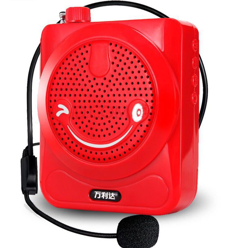 万利达a01扩音器插卡听戏机收音乐播放器户外导游小蜜蜂喊话器