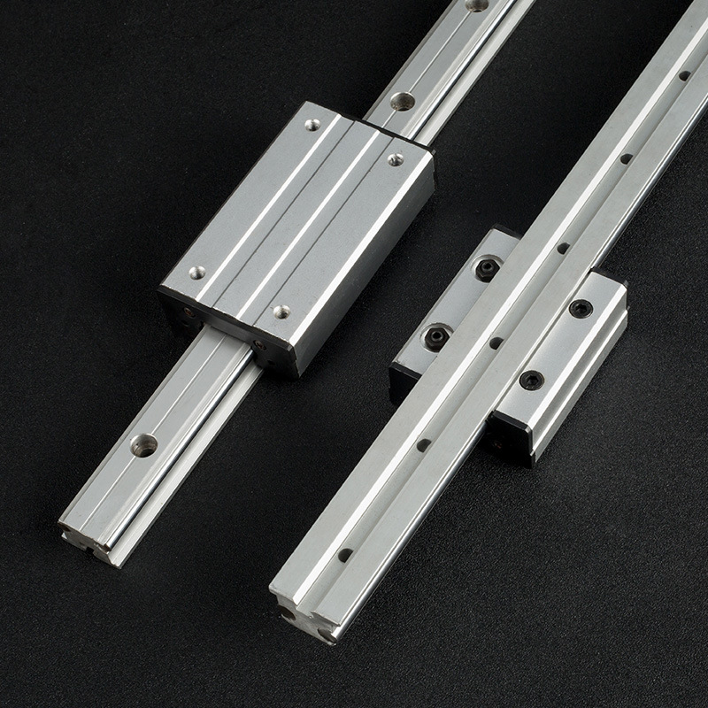 杰瑞特外置双轴芯铝型材上锁式滚轮直线导轨内制方防尘灰导轨