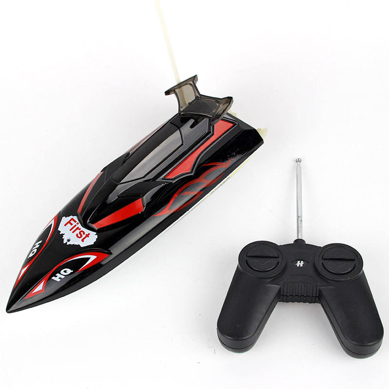 遥控船24cm 遥控游艇 快艇 炫酷水上玩具 遥控距离35米