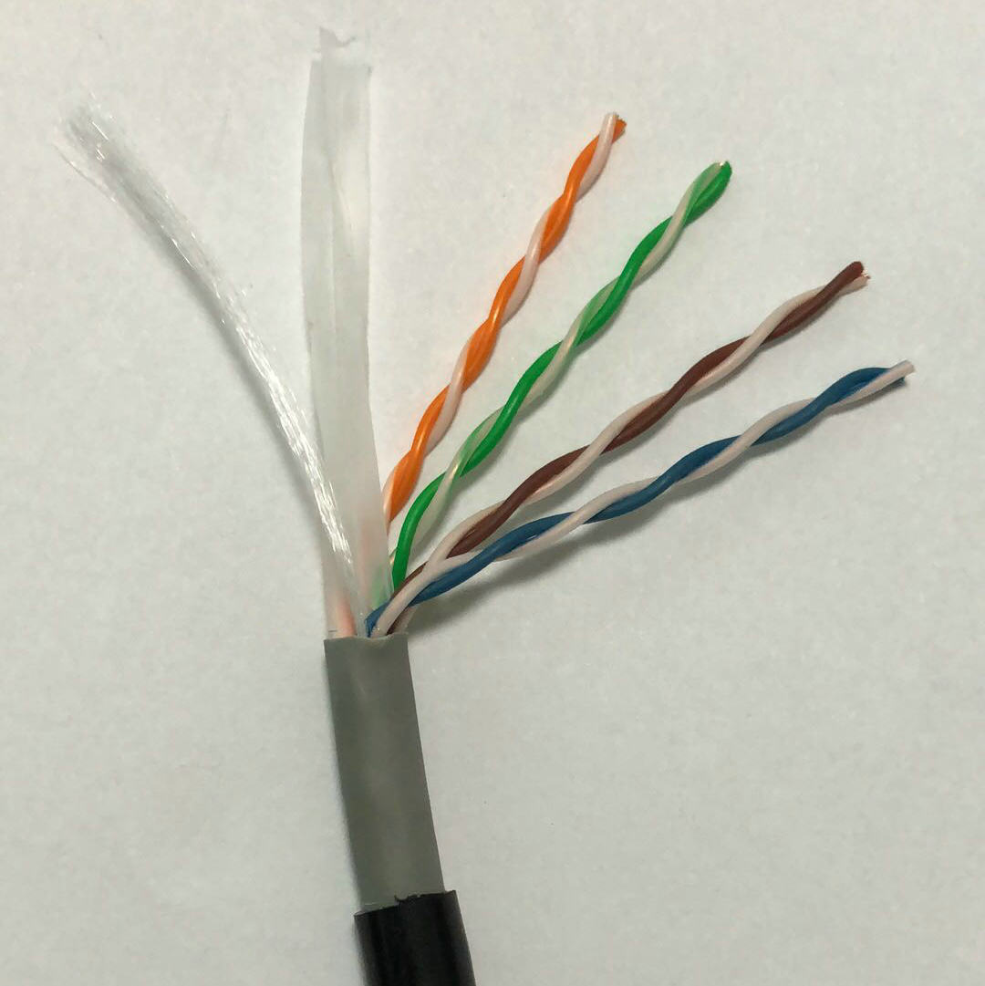 定制室外六类网线无氧铜网络线 室外六类防水监控网线批发