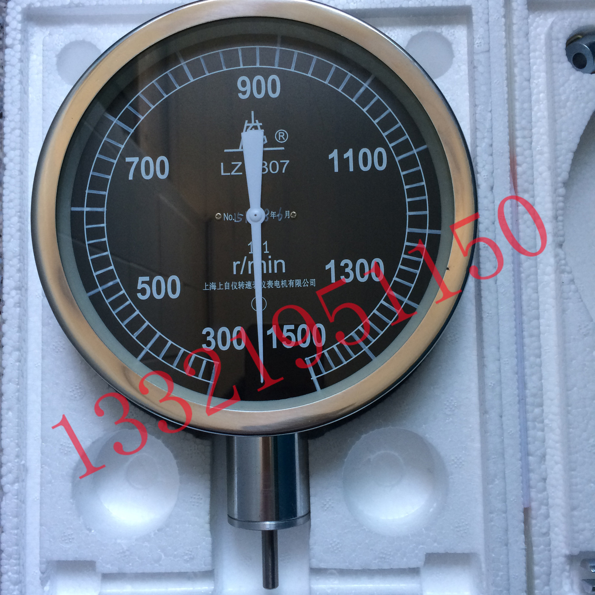 lz-807 机车转速表 300-1500r/min 多功能转速表 软轴-连接轴