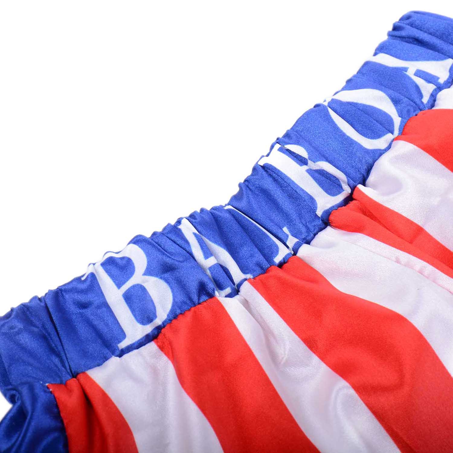 拳王拳击rocky balboa儿童战袍拳击服美国星条披袍意大利种马奎迪