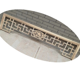 中式实木花格挂落 仿古花格门楣挂落 酒店茶楼家居门楣装饰批发