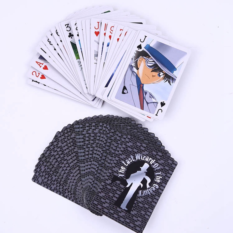 盗墓笔记柯南进击的巨人银魂路飞黑子的篮球动漫扑克牌纸牌