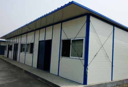 单层一面坡活动房1