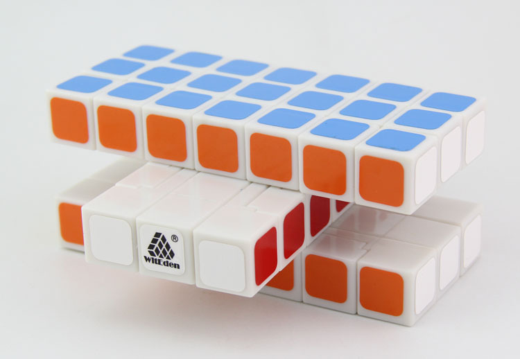 智力乐园337立体魔方白色 智力开发益智减压白底竞技魔方玩具